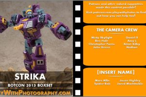 Toy Photography Advent Calendar Day 21: Botcon 2013 Strika